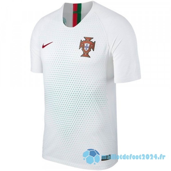 Nouveau Exterieur Maillot Portugal Retro 2018 Blanc