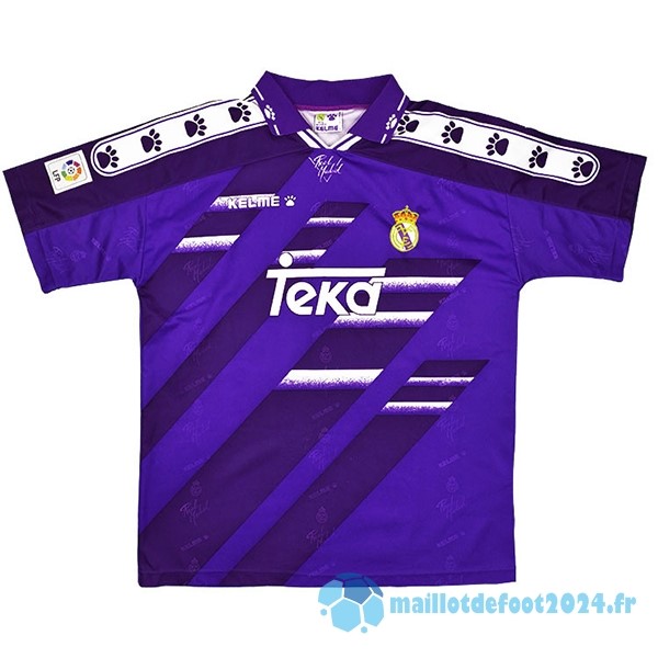 Nouveau Exterieur Maillot Real Madrid Retro 1994 1996 Purpura