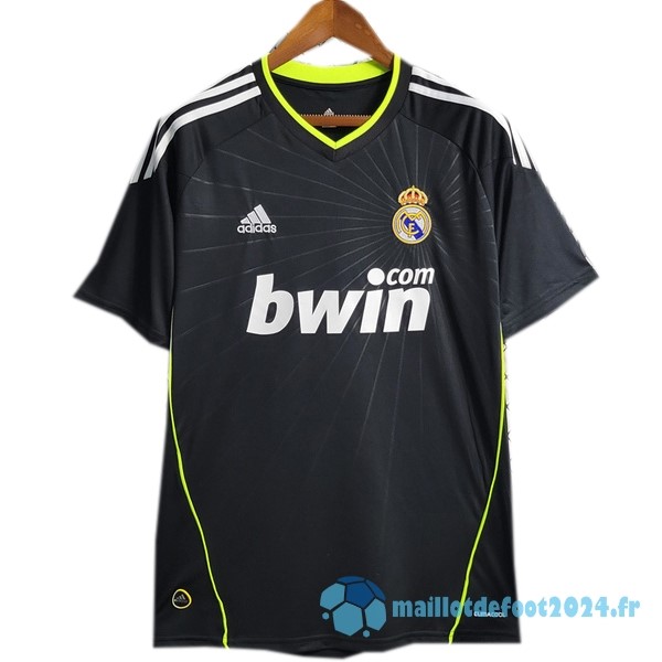 Nouveau Exterieur Maillot Real Madrid Retro 2010 2011 Noir