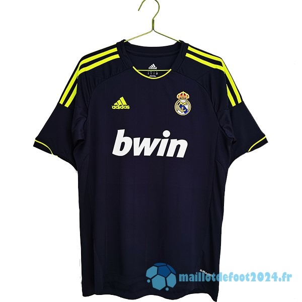 Nouveau Exterieur Maillot Real Madrid Retro 2012 2013 Noir