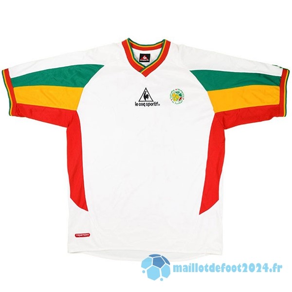 Nouveau Exterieur Maillot Sénégal Retro 2002 Blanc