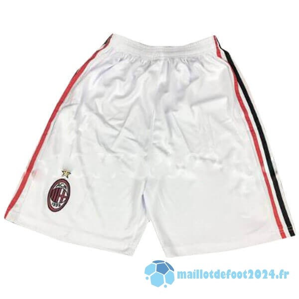 Nouveau Exterieur Pantalon AC Milan Retro 2008 2009 Blanc