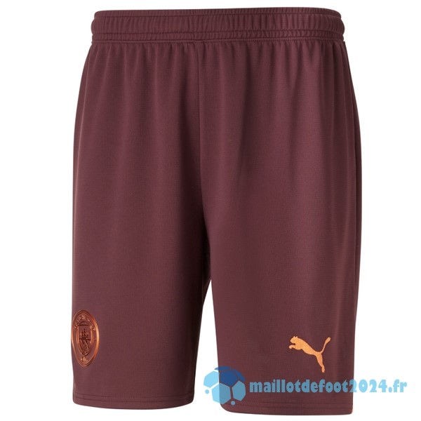 Nouveau Exterieur Pantalon Manchester City 2023 2024 Rouge