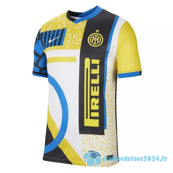 Nouveau Fourth Maillot Inter Milán Retro 2020 2021 Jaune