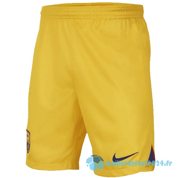 Nouveau Fourth Pantalon Barcelona 2022 2023 Jaune