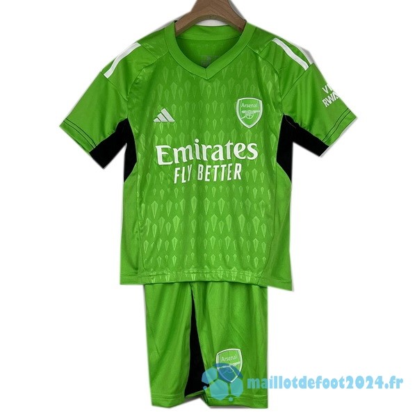 Nouveau Gardien Conjunto De Enfant Arsenal 2023 2024 Vert