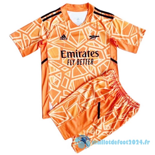 Nouveau Gardien Conjunto De Homme Arsenal 2022 2023 Orange