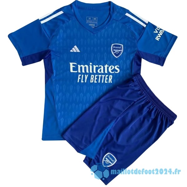 Nouveau Gardien Conjunto De Homme Arsenal 2023 2024 Bleu