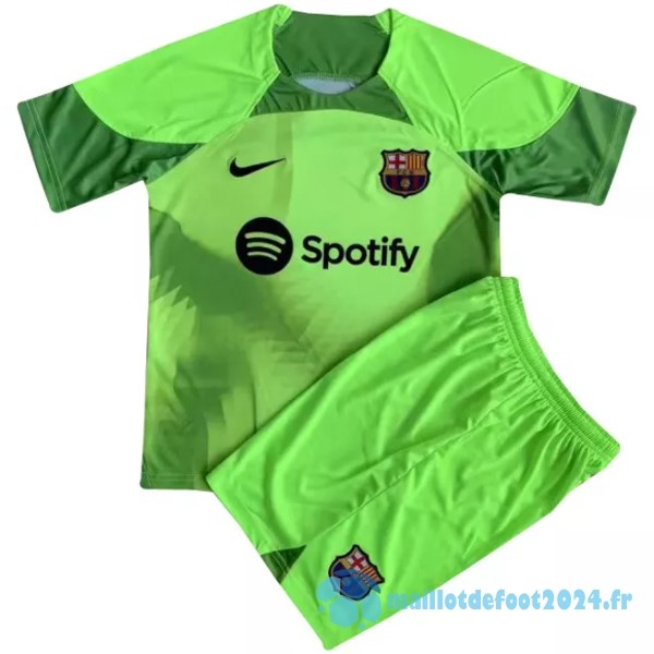 Nouveau Gardien Conjunto De Homme Barcelona 2022 2023 Vert