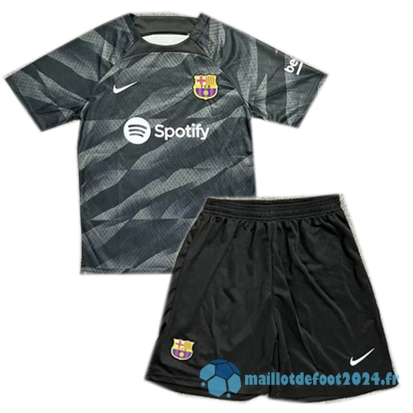 Nouveau Gardien Conjunto De Homme Barcelona 2023 2024 Noir