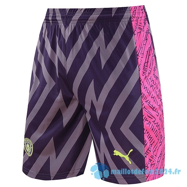 Nouveau Gardien Pantalon Manchester City 2023 2024 Purpura