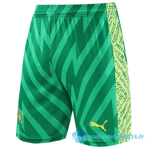 Nouveau Gardien Pantalon Manchester City 2023 2024 Vert