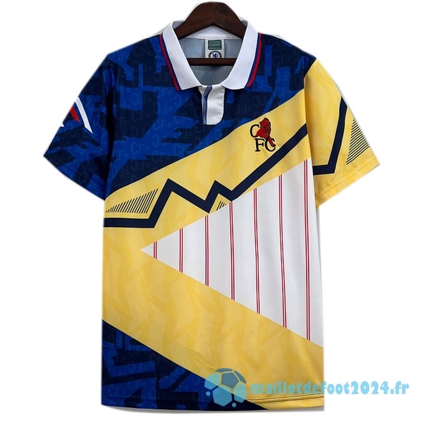 Nouveau Maillot Chelsea Retro 1990 Jaune