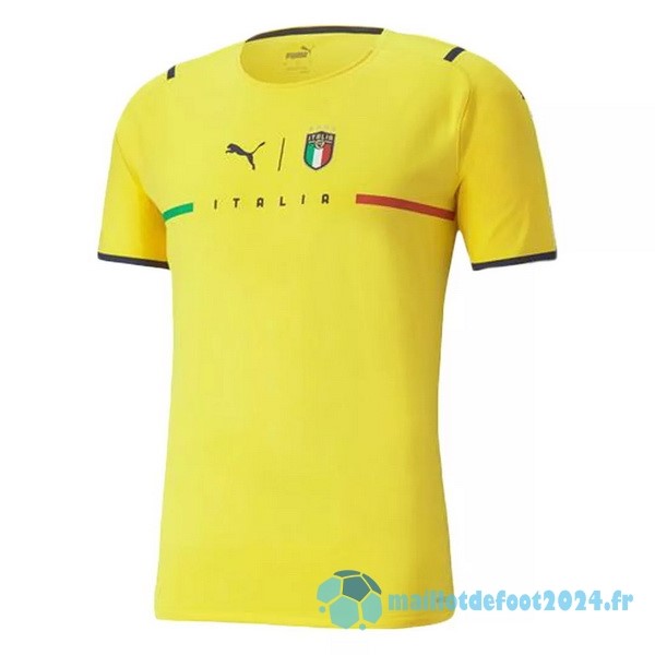 Nouveau Maillot Gardien Italie 2021 Jaune