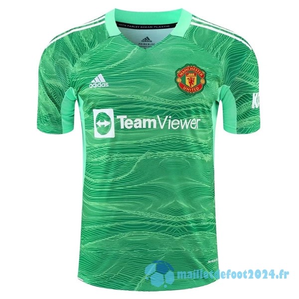 Nouveau Maillot Gardien Manchester United 2021 2022 Vert