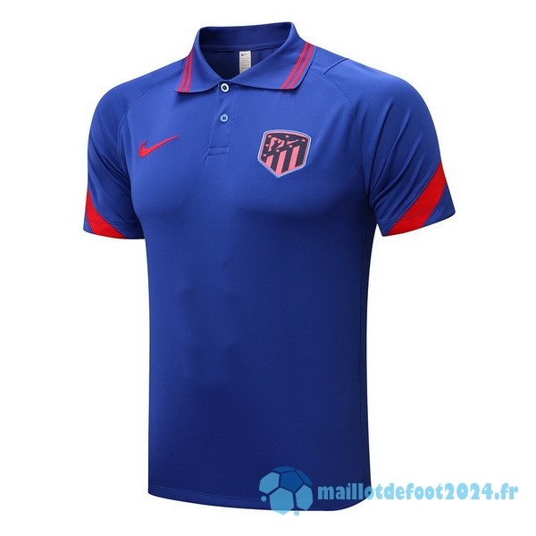 Nouveau Polo Atlético Madrid 2022 2023 Bleu Orange