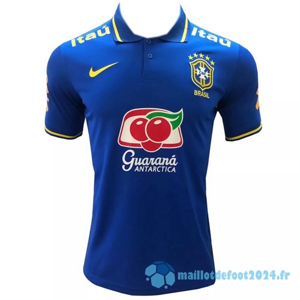 Nouveau Polo Brésil 2022 Bleu Rouge