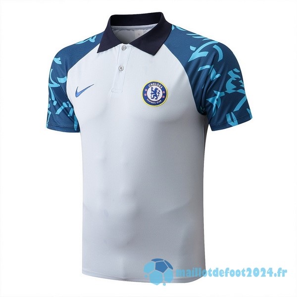 Nouveau Polo Chelsea 2022 2023 Blanc Bleu