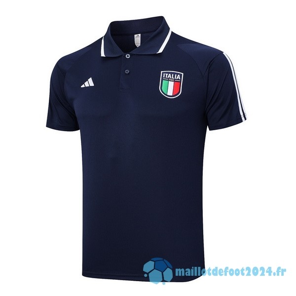 Nouveau Polo Italie 2023 Bleu Marine