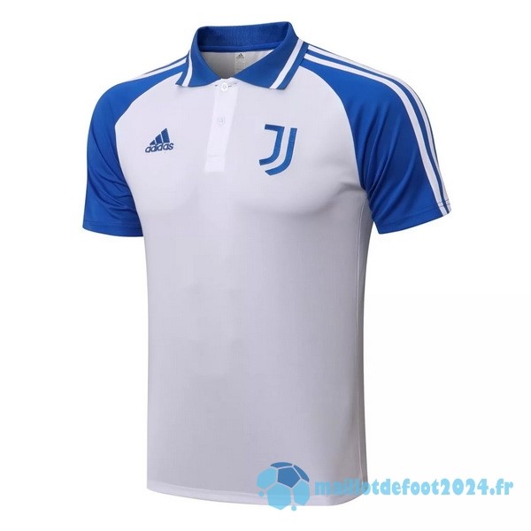 Nouveau Polo Juventus 2022 2023 Blanc Bleu