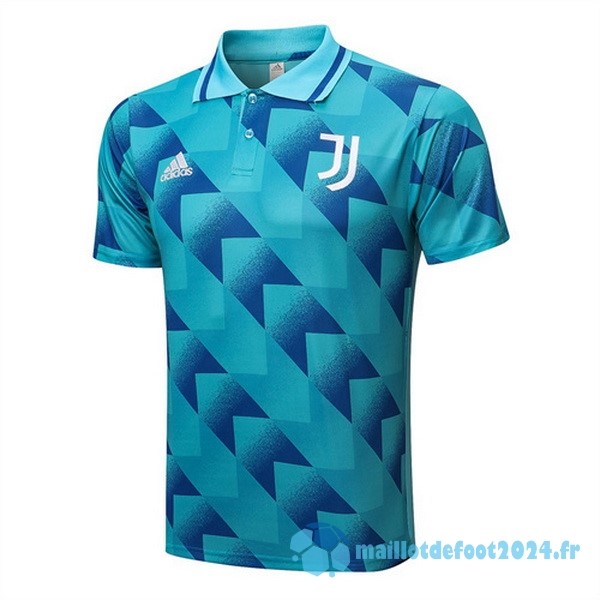 Nouveau Polo Juventus 2022 2023 Bleu Vert