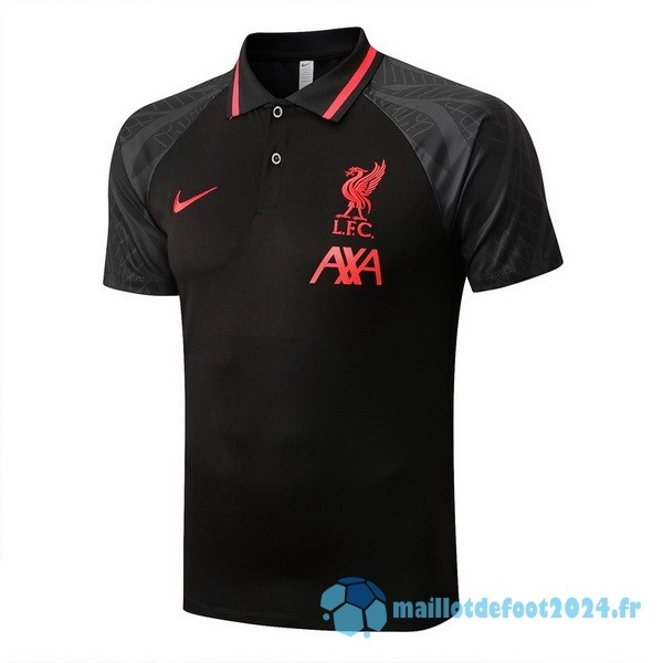 Nouveau Polo Liverpool 2022 2023 Noir Rouge