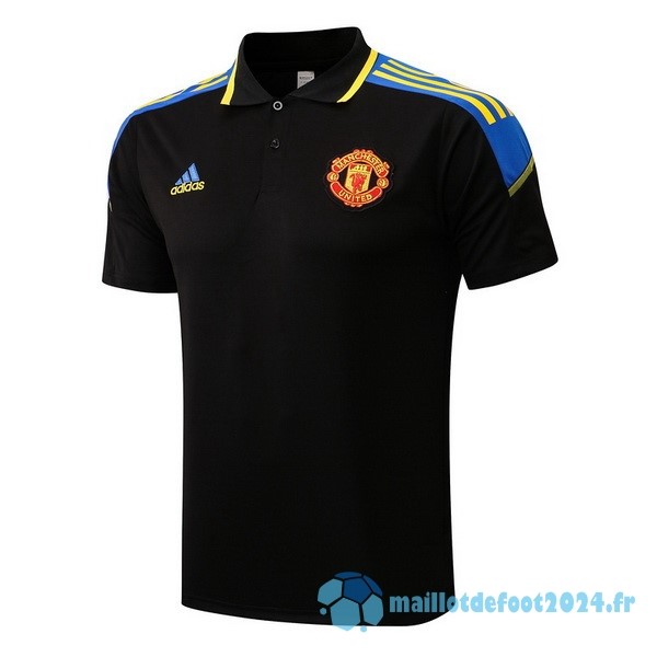 Nouveau Polo Manchester United 2022 2023 Noir Jaune