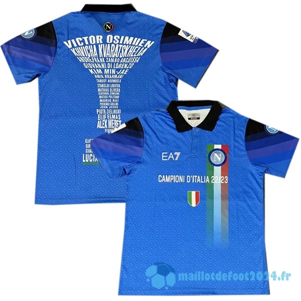 Nouveau Polo Napoli 2023 2024 Bleu