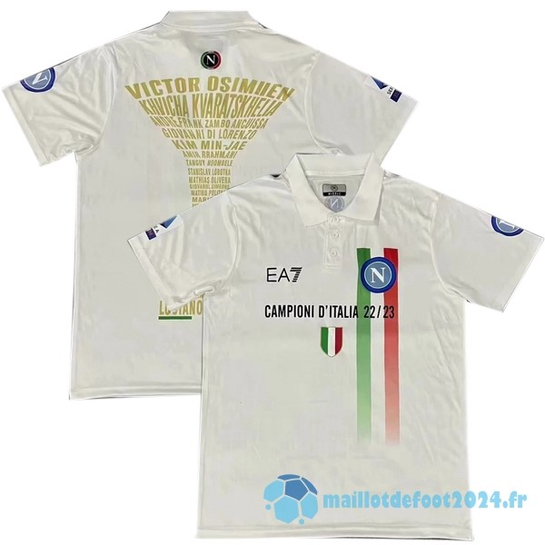 Nouveau Polo Napoli 2023 2024 I Blanc