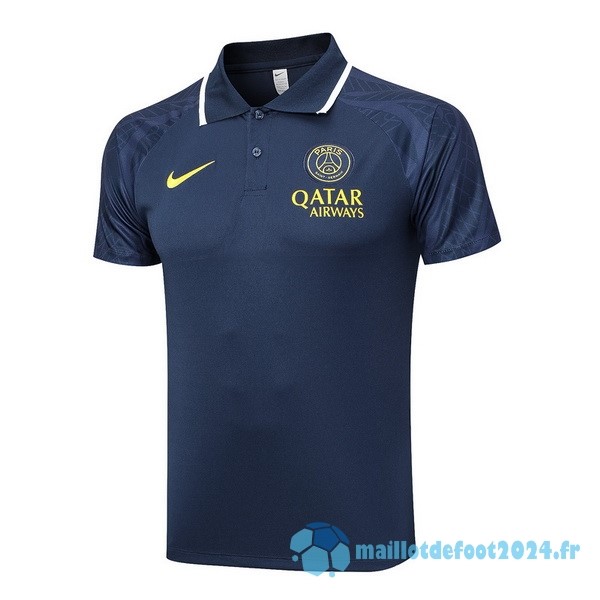 Nouveau Polo Paris Saint Germain 2023 2024 Bleu Marine