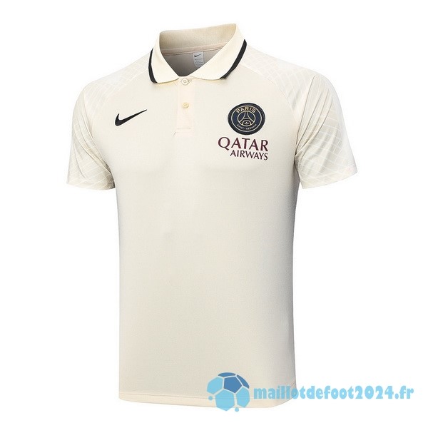 Nouveau Polo Paris Saint Germain 2023 2024 Jaune