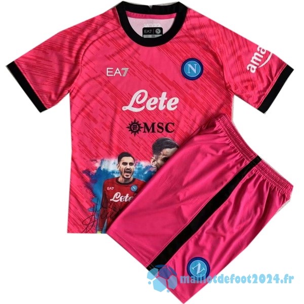 Nouveau Spécial Conjunto De Homme Napoli 2022 2023 Rose