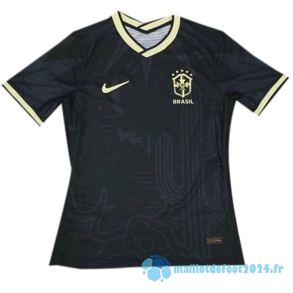 Nouveau Spécial Joueurs Maillot Brésil 2022 Noir