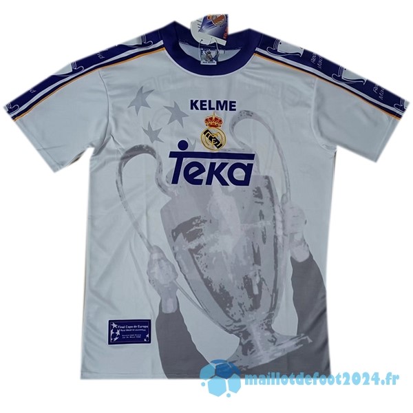 Nouveau Spécial Maillot Real Madrid Retro 1997 1998 Blanc