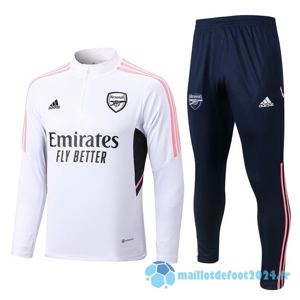 Nouveau Survêtements Enfant Arsenal 2022 2023 Blanc I Rose