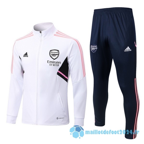 Nouveau Survêtements Enfant Arsenal 2022 2023 Blanc Rose