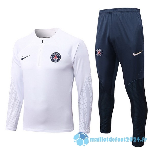 Nouveau Survêtements Paris Saint Germain 2022 2023 Blanc I Bleu