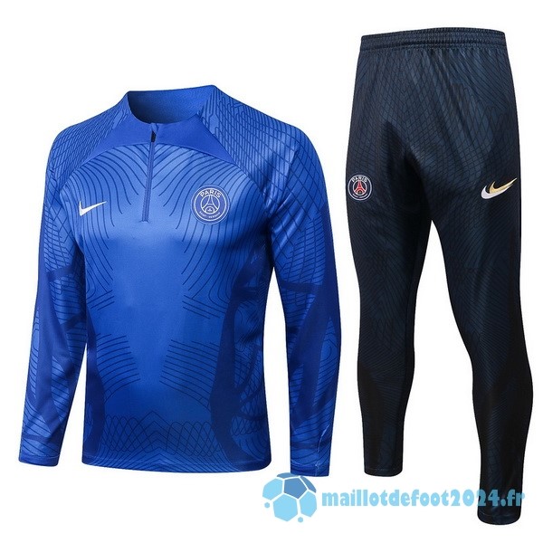 Nouveau Survêtements Paris Saint Germain 2022 2023 Bleu I Noir