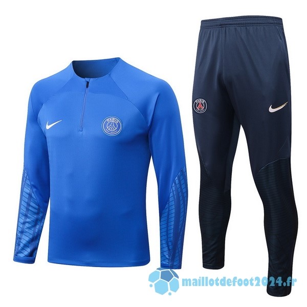 Nouveau Survêtements Paris Saint Germain 2022 2023 Bleu Noir