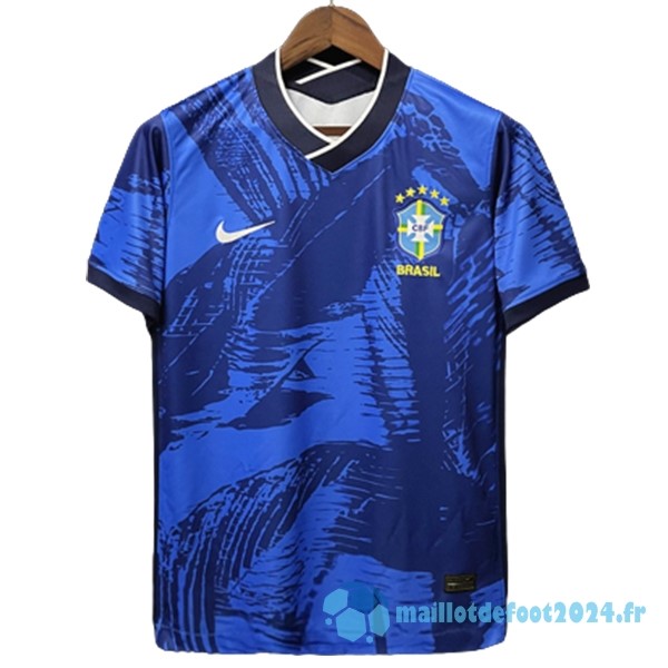 Nouveau Thailande Concept Exterieur Maillot Brésil 2022 Bleu