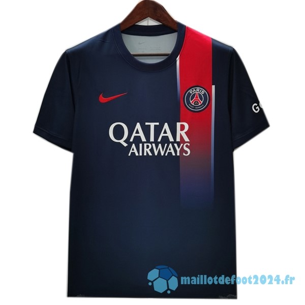 Nouveau Thailande Domicile Concept Maillot Paris Saint Germain 2023 2024 Bleu