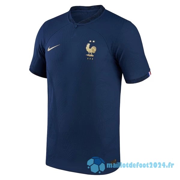 Nouveau Thailande Domicile Joueurs Maillot France 2022 Bleu