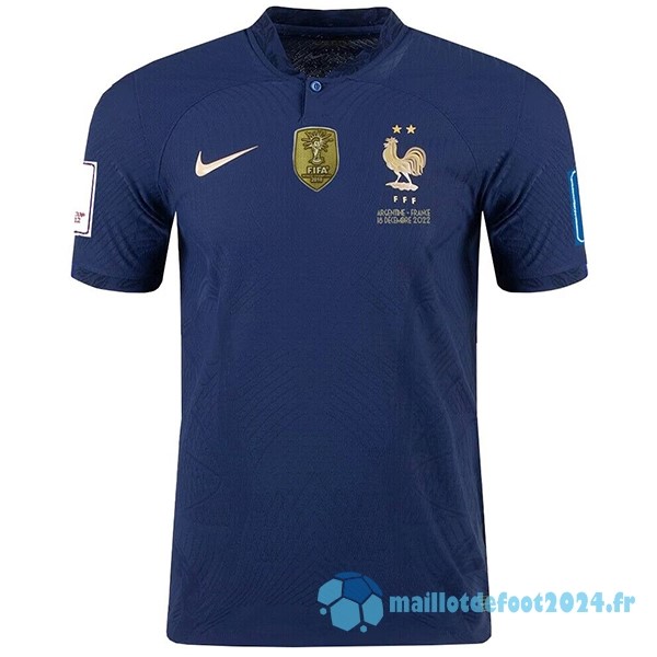 Nouveau Thailande Domicile Joueurs Maillot France Finales 2022 Bleu Marine