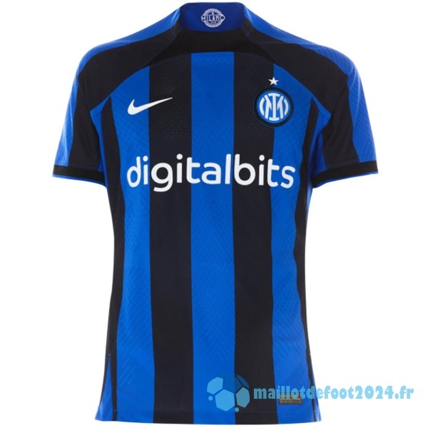 Nouveau Thailande Domicile Joueurs Maillot Inter Milán 2022 2023 Bleu