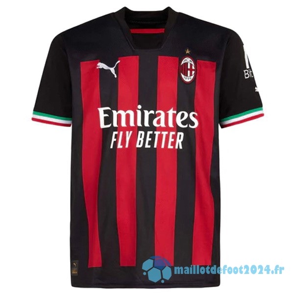 Nouveau Thailande Domicile Maillot AC Milan 2022 2023 Rouge