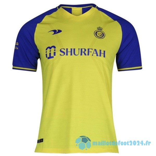 Nouveau Thailande Domicile Maillot Al Nassr 2022 2023 Jaune