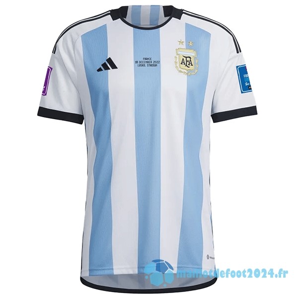 Nouveau Thailande Domicile Maillot Argentine Finales 2022 Bleu Blanc