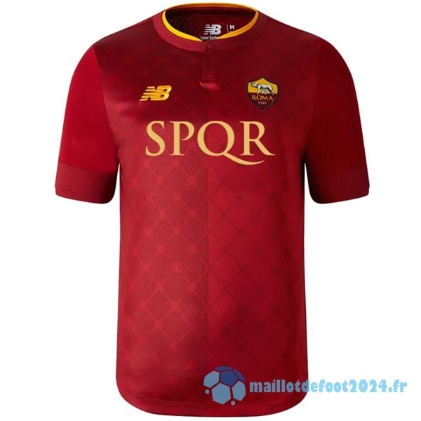 Nouveau Thailande Domicile Maillot As Roma 2022 2023 I Rouge