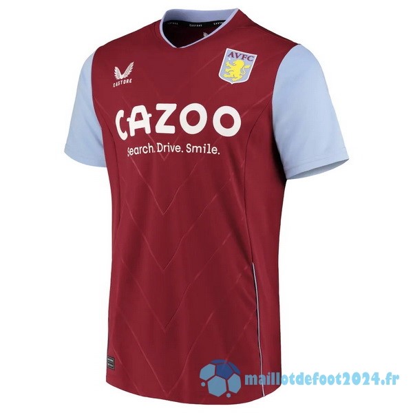 Nouveau Thailande Domicile Maillot Aston Villa 2022 2023 Rouge