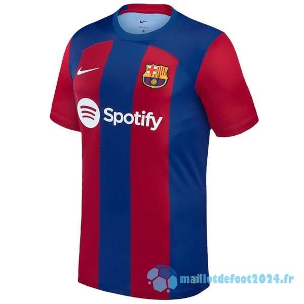 Nouveau Thailande Domicile Maillot Barcelona 2023 2024 Bleu Rouge